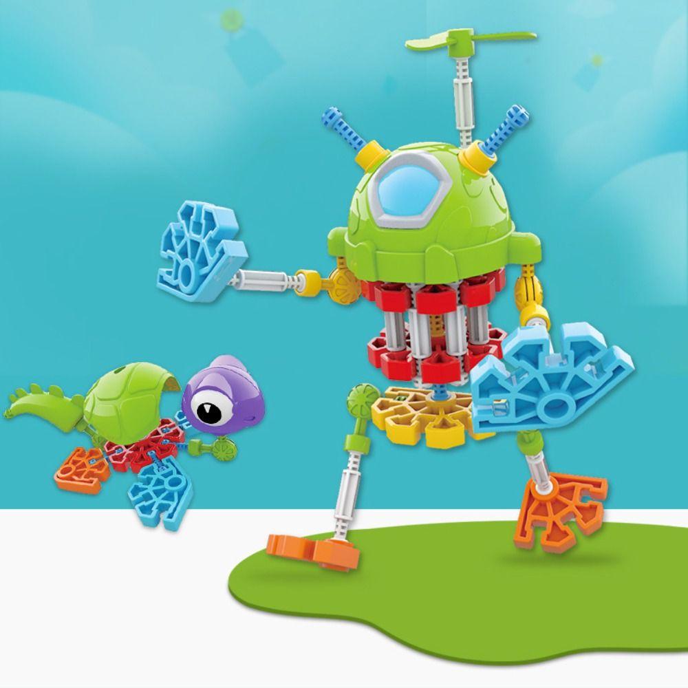 Plastic Insect Animals Building Blocks Toy Articulated Construction Puzzle Toy  Fan Love Gifts