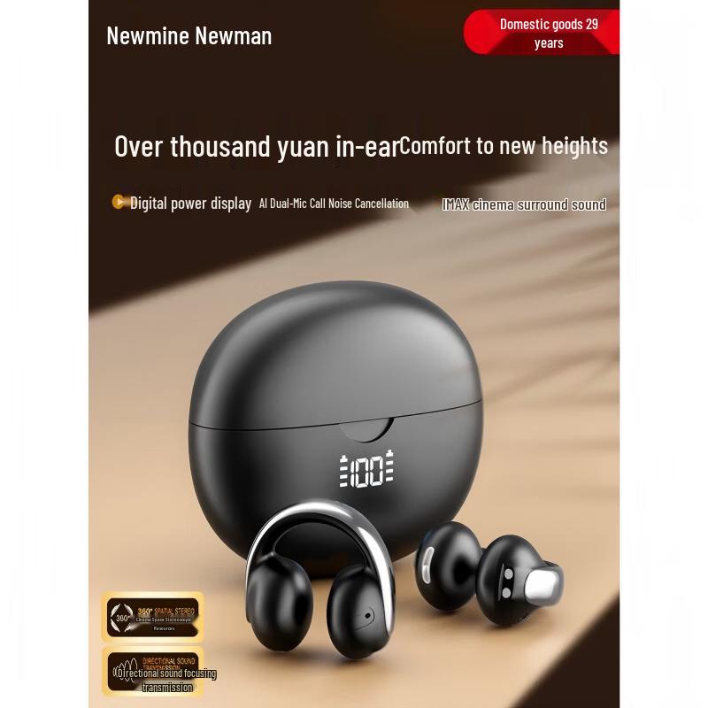 Newman A20 Pro Clip-on Open-Ear Bluetooth Earbuds
