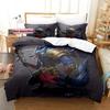 Vampire Beding Set Single Twin Ful Quen King-Sized Dimensionsd Dimensions Bed Linen Set Aldult Kid Bedrom Duvetcover Sets 3D Print Anime Werewolf