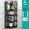 Adjustable Triangular Corner Kitchen Storage Rack