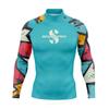 SCUBAPRO Men's UPF + 50 Wetsuit Beach Sunscreen Swimsuit Long Sleeve Top Surfing Sports Anti-Jellyfish