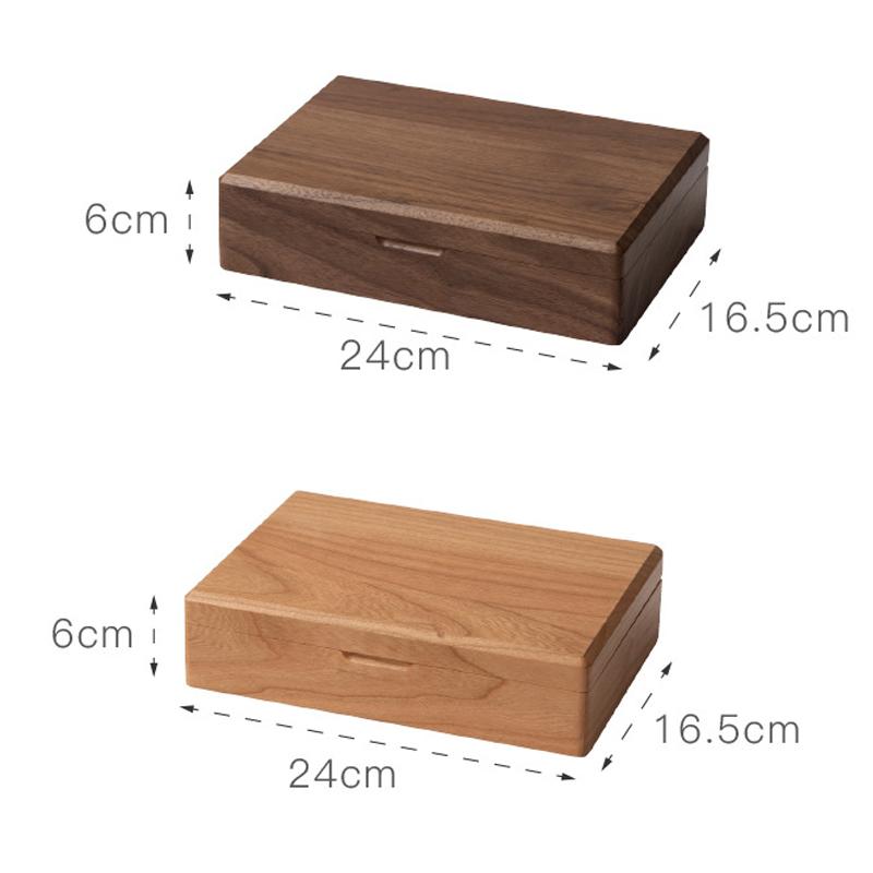 Neue Holz Schmuck Aufbewahrungsbox Display Ohrring Ringe Box Schmuck Organizer Box Luxus Schmuck Geschenk Verpackung Box Armband Paket