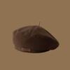 Autumn And Winter New Woolen Fashion British Style Painter Hat Retro Versatile Beret