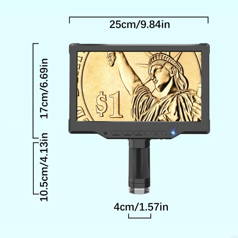 Digital Microscope Equipped High Definition Multimedia Interfaces Output For External Display Share