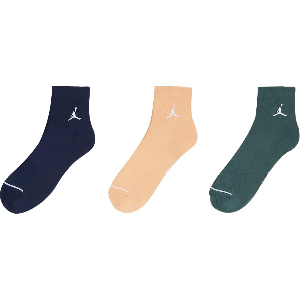 Jordan Everyday Ankle Socks Unisex 3 Pack DX9655-920 28-30