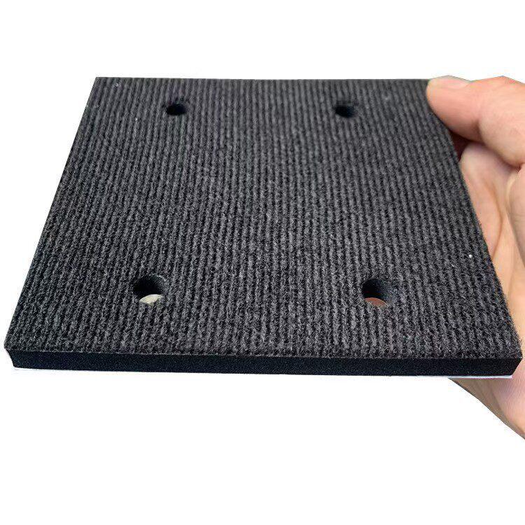 Durable Flocking Sponge Pads for Large-Scale Surface Polishing and Sanding