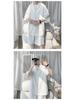 Men's Hong Kong Style Casual Short Sleeve Shirt & Loose Sports Shorts Two-Piece Set