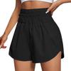 Women's Casual  Summer Elastic Beach Shorts  Solid Casual Shorts