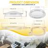 Easy installs Pool Pump Cover & Clamp Set Corrosion Resistant Leak Proof Designs Pumps Lid for Indoor Spa Systems