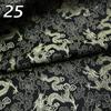 Chinese Traditional Embroidered Silk Brocade Dragon Pattern Fabric Tang Suit Hanfu Cheongsam Kid Wear Pillow Decoration Handmade