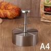 304 Stainless Steel Hamburger Meat Press Burger Patty Maker Mold Manual Cake Beef Pork Rice Press Making Molds Grill Meat Tool