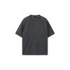 Customellow Gray Half Sleeve T shirT cwTam25622gyx