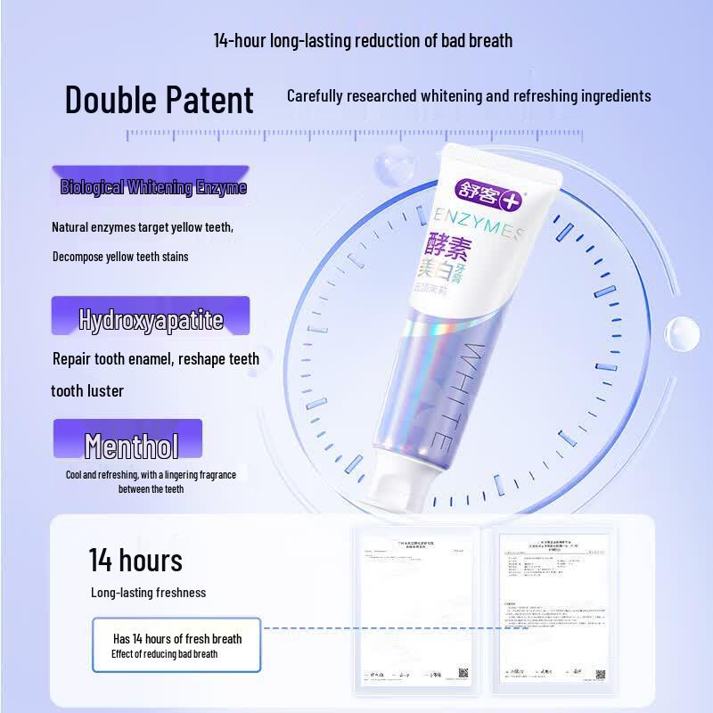Shuke Whitening Enzyme Diamond Toothpaste Set