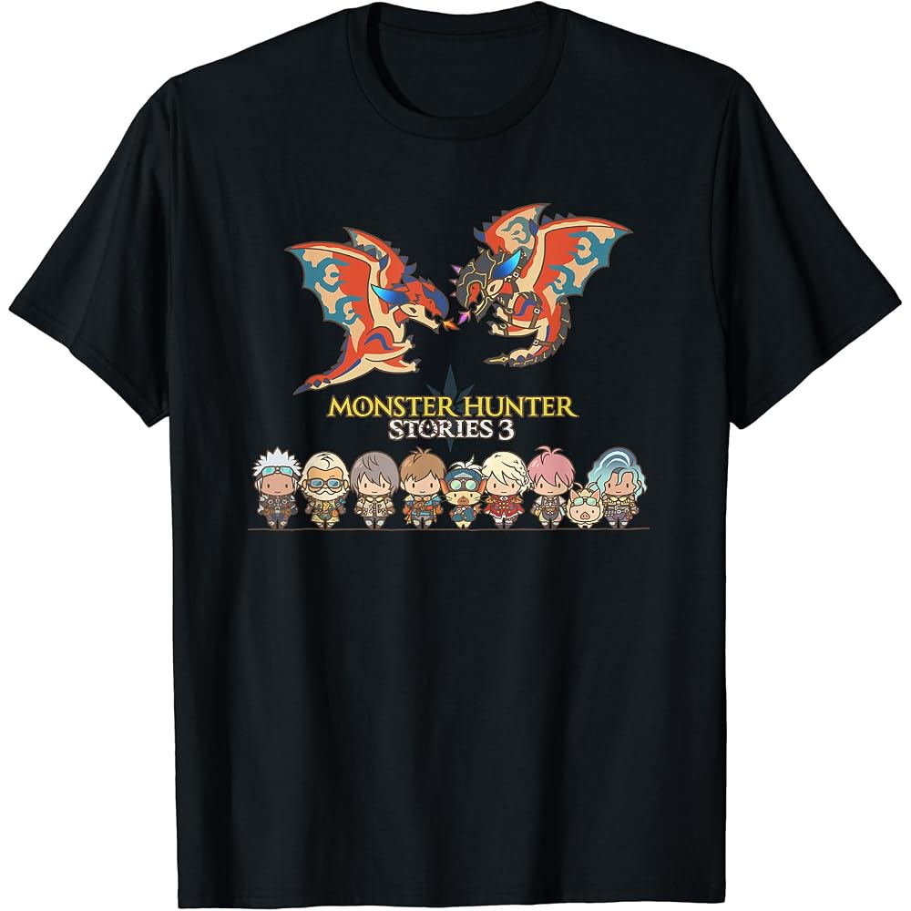 Monster Hunter Stories 3 Deformed Art FP Tee