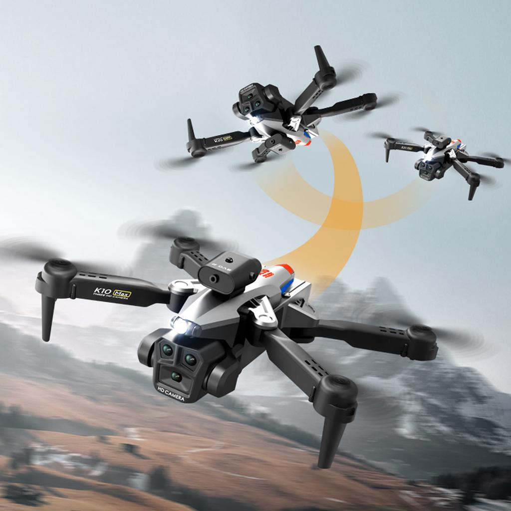 3 Camera HD Aerial Drone Obstacle Avoidance RC Drone Optical Flow Quadcopter Toy