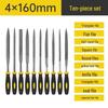 Assorted Small Steel File Set: Triangular Rasp Hand Files for Woodworking