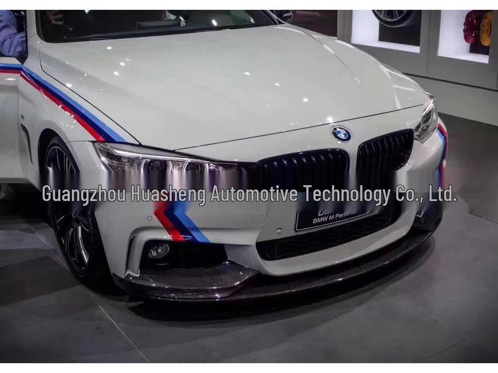 BMW 4 Series F32/F33 M4 Carbon Fiber MP Style Front Lip Spoiler