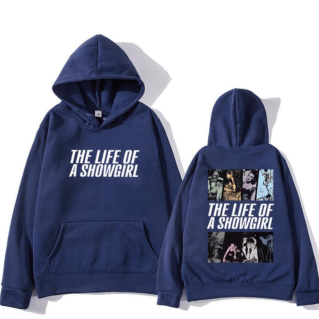 Album The Life of A Showgirl Men Women Hot Vintage Hoodie Hip Hop Streetwear Fashion Sweatshirts Autumn Winter Graphics Clothes