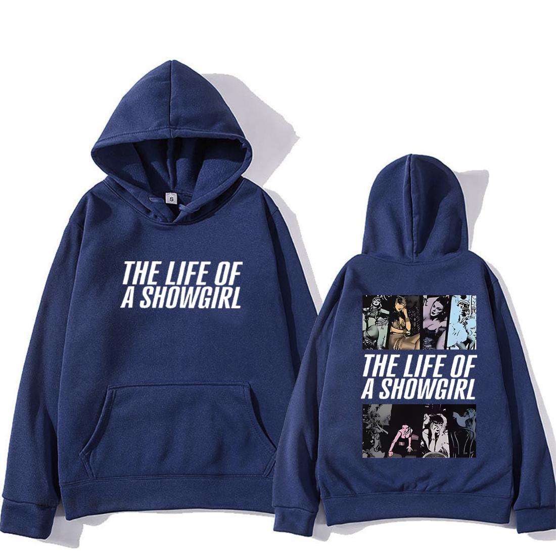 

Album The Life of A Showgirl Men Women Hot vintage Hoodie hip hop streetwear fashion Sweatshirts Autumn Winter Graphics clothes 3XL