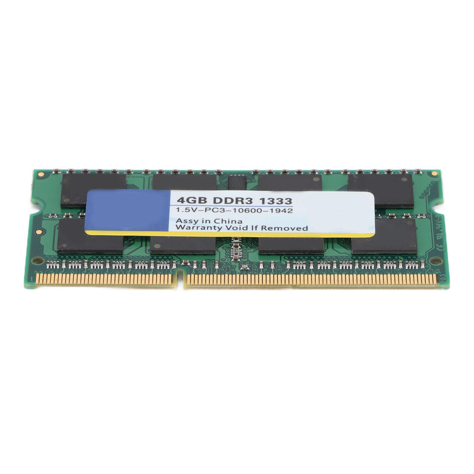 

XIEDE DDR3 RAM Потужна Стабільна Продуктивність Швидка Відповідь Міцна Швидке Розсіювання Тепла Портативна 1333Mhz4GB