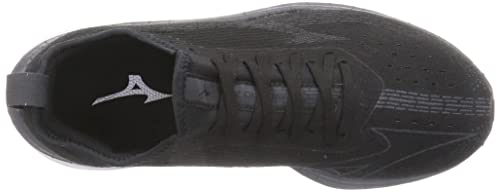 Mizuno Wave Aero 20+R Running Shoes, Lightweight, Men's, Dark Gray/Black/Gray, Size 25.0 cm, 3E, for Jogging, Marathons, Sports, and Training