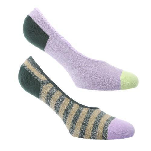 Happy Socks Womens/Ladies Claudia Ankle Socks (Pack of 2)