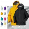 Outdoor Sports Soft Shell Hooded Jacket by Bird Home, Three-Proof Men and Women New Casual Windproof and Waterproof Jacket