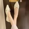 Fashion 2025 Autumn New Pointed Toe Women Flats Fashion Butterfly-knot  Slip on Footwear Ladies Eelgant Dress Shoes