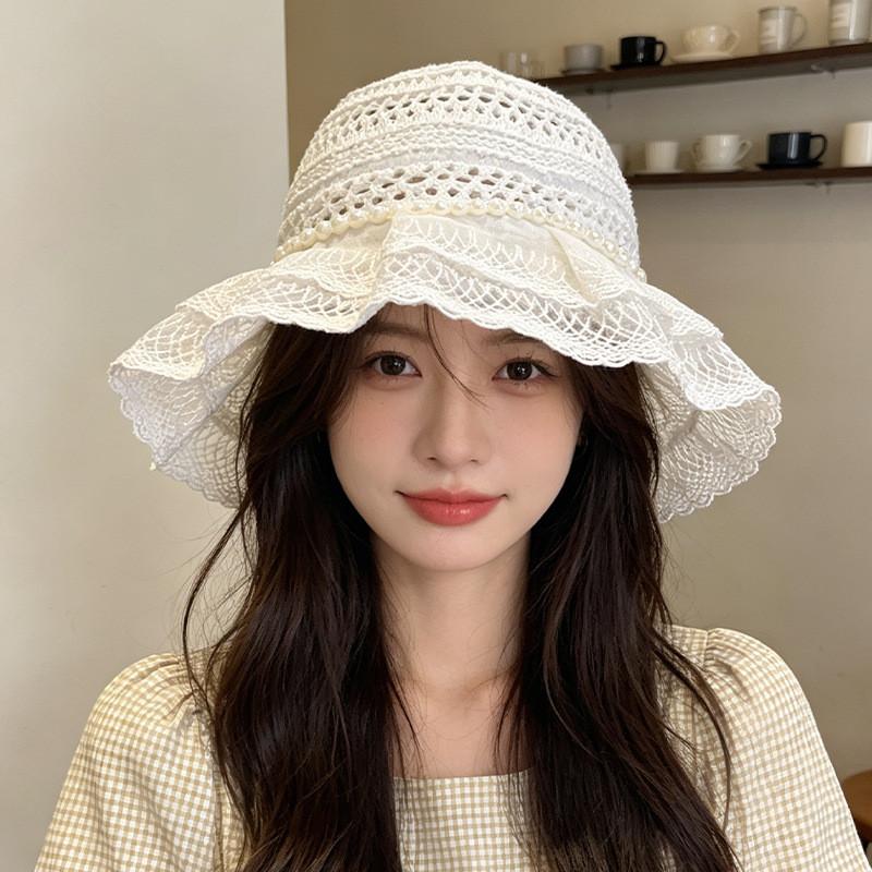 Sun Hat Foldable Breathable Straw Cap For Summer Sun Protection Women