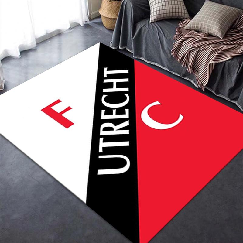 2025 Nuovo Tappeto f c utrecht per Soggiorno Camera da Letto Casa Decorazione Divano, Tappetino Antiscivolo per Giochi Bambini42