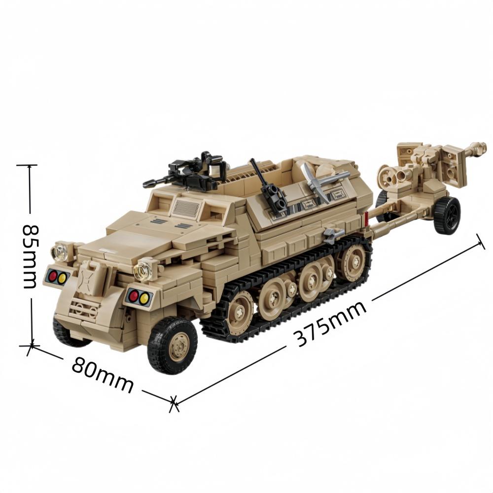 M4A1 Battle Tanks MOC Assembly Building Block Model Tanks Model Set DIY Handcraft Ornament Display Decor Holiday Birthday Gifts