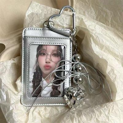 3palcový akrylový držák na Kpop fotokarty ve tvaru fotoaparátu s klíčenkou, vitrína na fotokarty idolů, přívěsek na tašku, školní potřeby