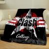 The Clash Star Design Blanket for all seasons blanket lunch break throw gift