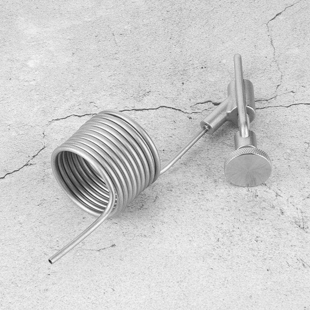 304 Edelstahl Bierbrauen Probenahmeventil Spule Entschäumer Homebrew Fermenter Zubehör