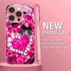 Diamond Love Madam Protect PhoneCase Glass PhoneCase for iPhone 17 16 15 14 13 12 11pm Pro Plus Dropresistant Cellphone Female