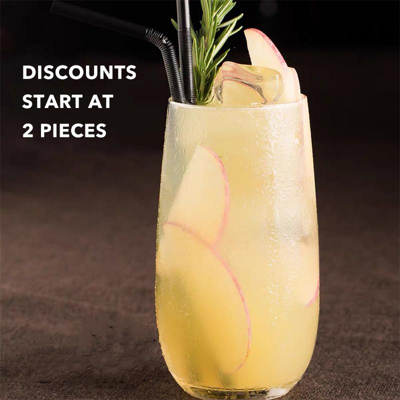 Křišťálové sklenice Highball Sklenice na pití ,Čiré vysoké sklenice na vodu Sklenice na nápoje Skleněné nádobí na Mojito na džus,Míchané nápoje