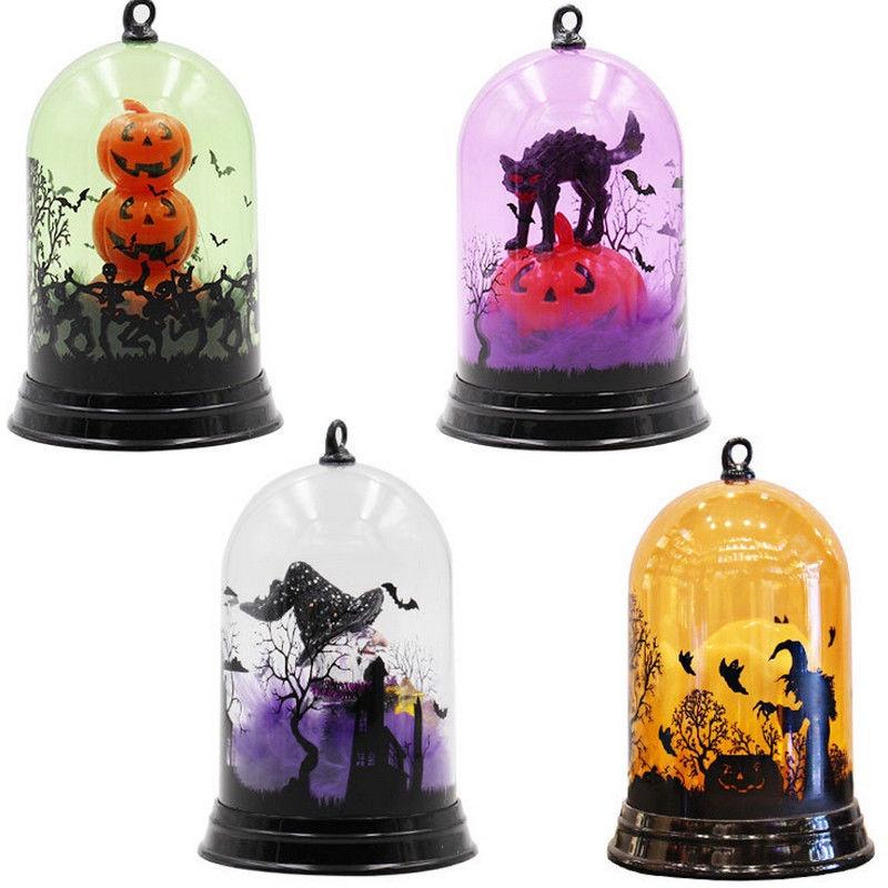Halloween Christmas Pumpkin Witch Night Led Light Lamp Decoration Party Holiday