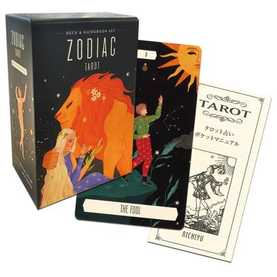 Nichiyu Tarot Waite Fortune Telling Tarot Deck Book Includes Japanese Commentary of a Journey Across the Stars and Their Celestial 78-Card Cards,