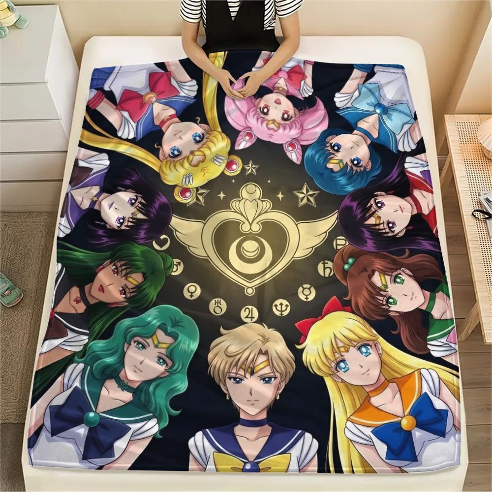 Sailor Moon Magical Girl Blanket, Sailor Moon Fan Soft Throw, Perfect Gift.chl