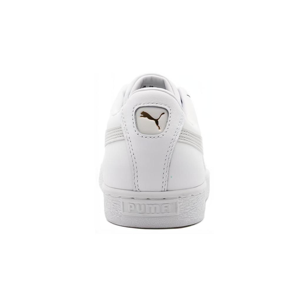 Puma Basket Classic Xxi Fabric Minimalist Casual Low-Top Sneakers Unisex sneakers White 374923-06
