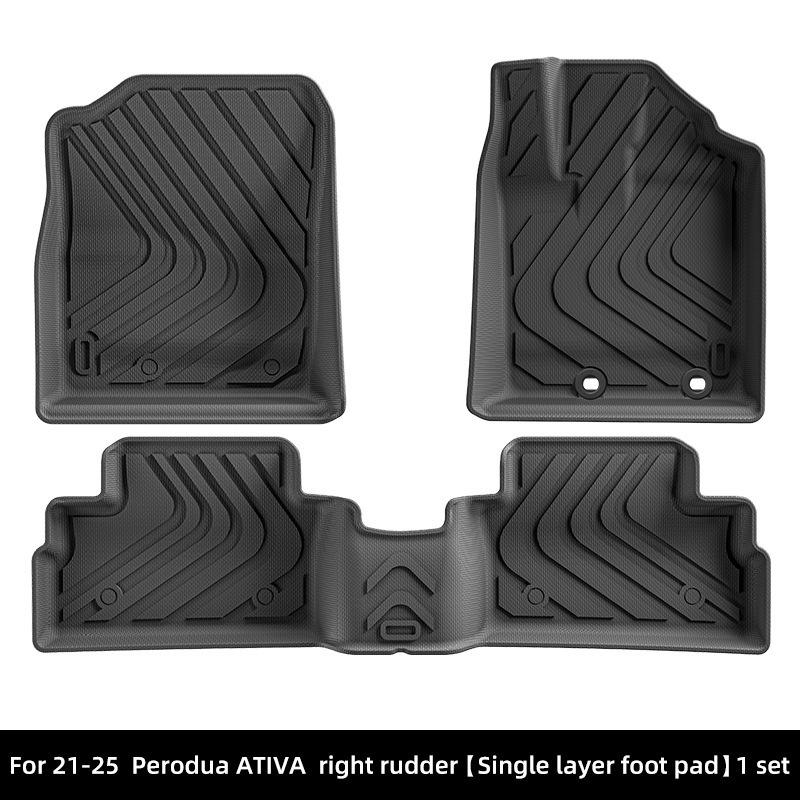 TPE Floor Mats for 2021-2025 Perodua ATIVA