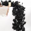 Artificial Black Maple Leaf Vine Halloween Home Vine Decoration Wall Hanging Landscape Arrangement