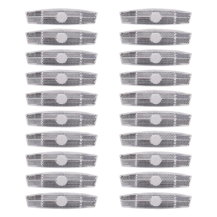 20Pcs Cycling Wheel High Reflective Strips Bikes Wheel Reflector Spoke Bicycles Wheel Reflectors Bike Spoke Reflectors