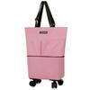 New Large-capacity Universal Wheel Bag Supermarket Shopping Portable Waterproof Handbag Foldable Luggage Trolley Bag Tugboat Bag Storage Bag