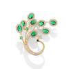 Phoenix Brooch: Chinese-Style Colorful Zirconia Pin for Women's Suits and Sweaters