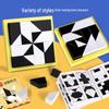 Hidden Building Blocks: Black & White Puzzle Toy for Kids - Sparks Imagination & Parent-Child Play