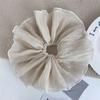 Mesh Flower Girl Head Rope Lace Women Scrunchies Wrinkle Hair Rope Korean Style Headwear Hair Tie