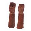   Gardening Gloves Cowhide Leather Breathable Thorn Proof   Pruning Gloves for Garden Work