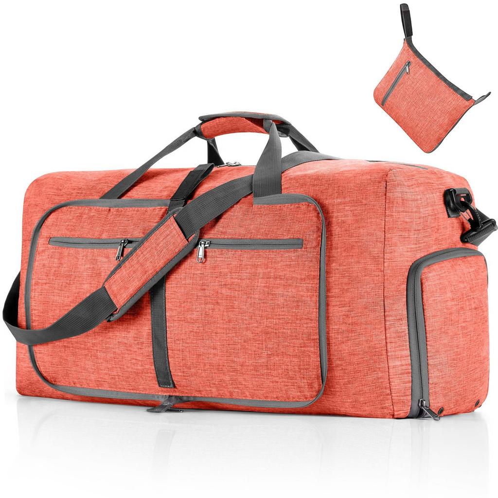 Folding Hand-Held Travel Bag, Sports Bag, Cationic Large-Capacity Fitness Duffel Bag