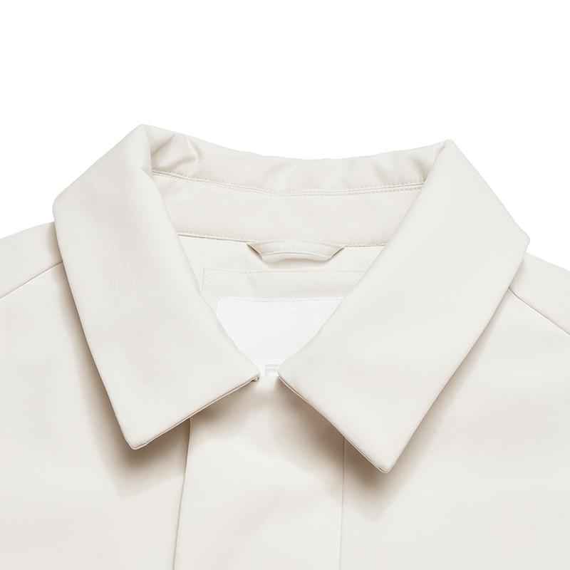 Fila Milano Series Fashion Sports Versatile Workwear Style Loose Woven Cotton Jacket Men Jacket F11M545909FIV